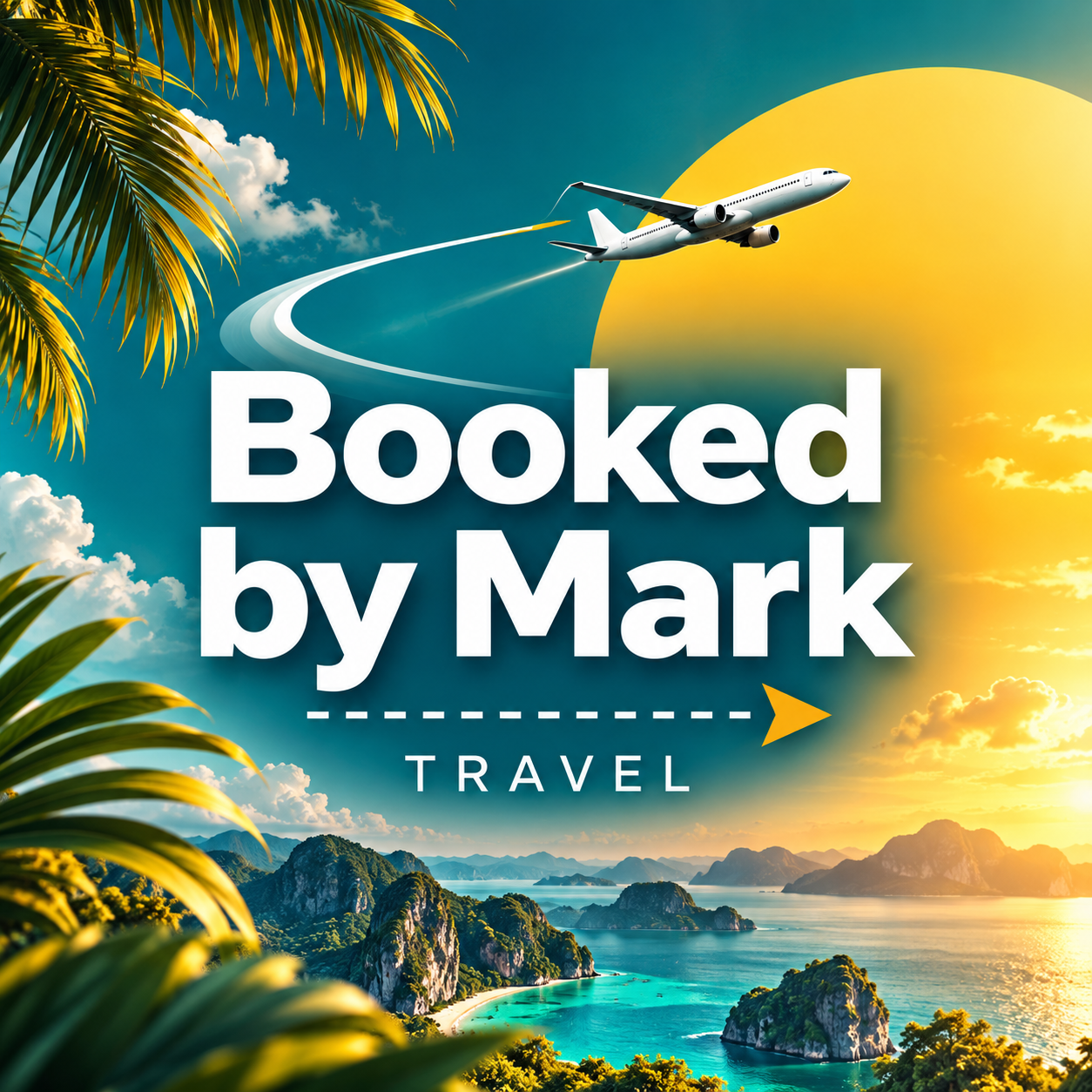 Booked by Mark Travel logo